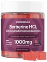 είδος Βερβερίνη Gummies 1000mg με Κεϋλάνη Κανέλα & ρεσβερατρόλη – Χωρίς ζάχαρη Vegan συμπλήρωμα για την υποστήριξη της ζάχαρης αίματος, Μεταβολισμός, Cravings Wellness – Μη ΓΤΟ, Χωρίς γλουτένη