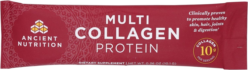 ΑΡΧΑΙΑ ΔΙΑΤΡΟΦΗ Multi Collagen Complex Powder Packet, 0,36 OZ (Η συσκευασία μπορεί να Vary)