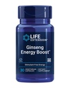 Επέκταση ζωής Ginseng Energy Boost, Ενεργειακή Υποστήριξη, Υγιεινή Διαχείριση Στρες, Χωρίς Γλουτένη, Μη ΓΤΟ, Χορτοφαγική, 30 Κάψουλες