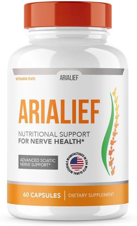 Arialief Sciatica Nerve Support, Arialeaf Advanced Nerve Health, Arialeaf Prime Palm Sciatica, Aria Leaf Primepalm Aria Lief, Aria Lief Nerve Relief Sciatic Nerve Soothing (60 κάψουλες)