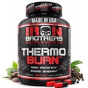 Iron Brothers Thermo Burn Hardcore Fat Burner – High Stim Thermogenic with Yohimbine HCl, Grains of Paradise & Caffeine – Μεταβολισμός Booster & Ορεκτικό Control – 60 Κάψουλες