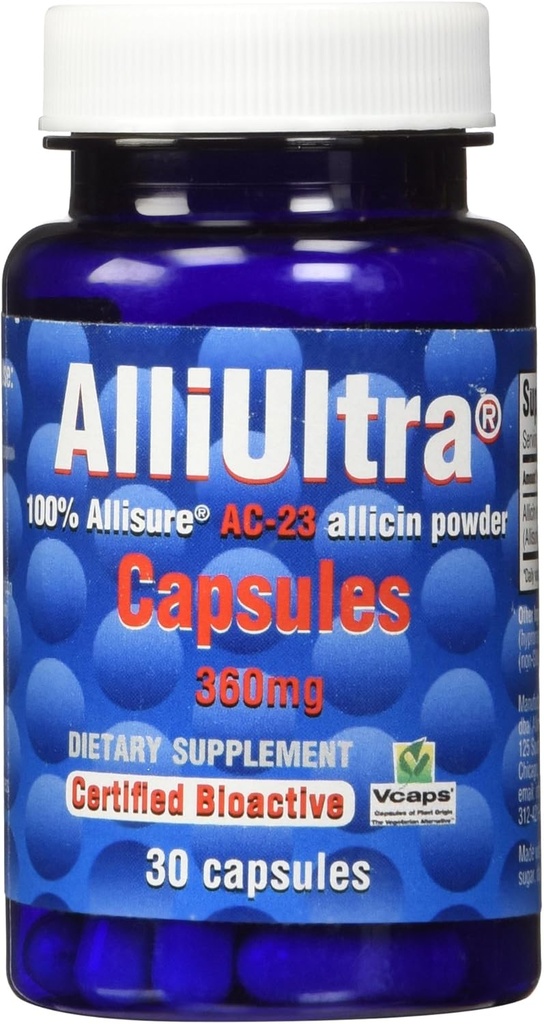 Κάψουλες AlliUltra 360mg – 30 Count 