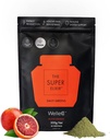 WelleCo Το Super Elixir, Daily Greens Powder με Probiotics, Superfoods & Whole Foods, Blood Orange Drink Mix για την υγεία, την ανοσία, την ενέργεια, το δέρμα & τα μαλλιά, 10.5oz Jar