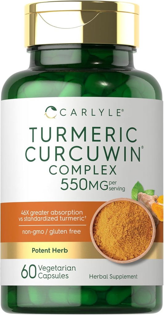 Carlyle Turmeric Συμπλήρωμα 550mg 
