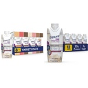 Εξασφαλίστε Max Protein Nutrition Shakes, Variety Pack, Με 30g Protein & Max Protein Nutrition Shake with 30g Protein, 1g Sugar, High Protein Shake, Γαλλική Βανίλια, Liquid, 11 fl oz (Pack of 12)