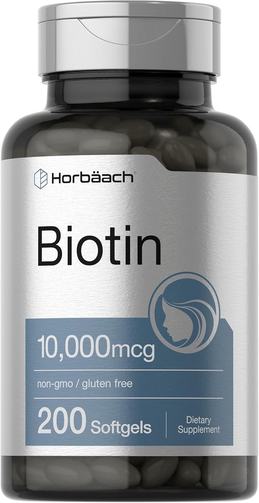 Horbaach Biotin 10000 mcg 
