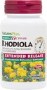 Natures Plus Rhodiola, Extended Release - 1000 mg, 30 Vegan Tablets - Βότανο συμπλήρωμα για την ενέργεια, Focus & Stress Relief - χορτοφαγική, χωρίς γλουτένη - 30 Σερβιέτες