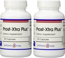 Prost-Xtra Plus (2 κιτ φιάλης) με σπυρί χόρτο, 300mg φυτοστερόλες, πριονισμένο Palmetto, ψευδάργυρο, βιταμίνη Ε 90 κάψουλες