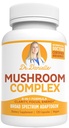 Doctor Danielle Organic Mushroom Complex Supplement – 8 Organic Mushrooms Including Reishi, Lion’s Mane, Cordyceps & Chaga – Vegan Capsules, Thoughtfully Formulated for Daily Wellness