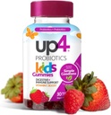 up4 Παιδιά Προβιοτικά Gummies, Digestive και ανοσοποιητική υποστήριξη με προβιοτικά και βιταμίνη C, Ζελατίνη χωρίς, Γλουτένη χωρίς και μη-GMO, Για ηλικίες 3+, 30 καταμέτρηση
