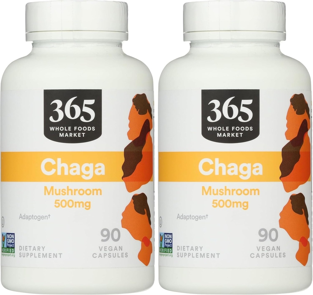 365 από το Whole Foods Market, Chaga, 90 Count (Pack of 2)
