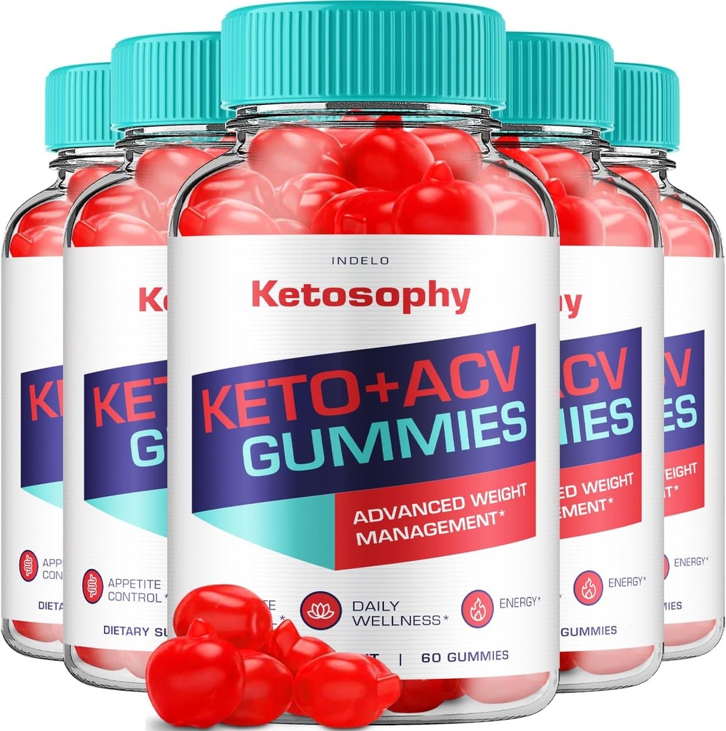 (5 Pack) KetoSophy Keto ACV Gummies - Σύνθετη απώλεια βάρους KetoSophy Keto Plus ACV Gummies Apple Cider Vinegar KetoSophy Gummies Διαχείριση βάρους Συμπλήρωμα διατροφής Κριτικές Άνδρες Γυναίκες (300 Gummies)