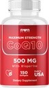 Dr. JOEL'S MOM Nutrix CoQ10 500mg – Cellular Energy Production Support – Best Absorption with Bioperine – 150 Softgels – Made in USA