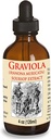 Organic Graviola Liquid Soursop Extract 4 oz Wildcrafted Tincture (Annona Muricata) : Immune System Booster (4oz)