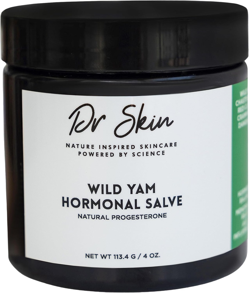 Dr. Skin Wild Yam Cream for Hormone Balance 4oz 