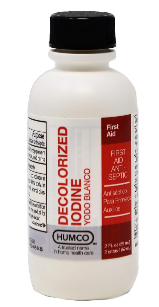 Humco - 120792001 Iodides Βάμμα, Αποχρωματισμένο, 2 oz