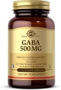 Solgar GABA 500 mg, 50 κάψουλες λαχανικών - Χαλάρωση & υποστήριξη νευρικού συστήματος - Amino Acid - Μη ΓΤΟ, Vegan, Χωρίς γλουτένη, Χωρίς γαλακτοκομικά, Kosher - 50 Σερβιέτες