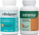 Emma Gut Health & Elimipure Cleanse Bundle – Πλήρης Digestive Detox Bundle για Μπλόφα, Μεταβολισμό, και Μικροβιόγραμμα Υποστήριξη 
