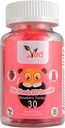 Ved Kids Βιταμίνη B12 Gummies για Βιταμίνη B12 συμπλήρωμα, Ενέργεια & ανοσοποιητικό σύστημα - Vegan - 15 ημέρες προσφοράς, 30 Μασώμενα παιδιά Βιταμίνες Gummies. (15 ημέρες προμήθεια)