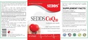 SEDDS® CoQ10 Ubiquinol Συμπλήρωμα Καρδιαγγειακής Υγείας, Καθημερινή Βιταμίνη για την Υγεία της Καρδιάς και την Ενέργεια (60 Count), Υψηλή Απορρόφηση Υγρό Νερό-Διαλυτό Softgel για την Υψηλή Πίεση του Αίματος και Χοληστερόλη