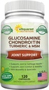 aSquared Nutrition Glucosamine Chondroitin Turmeric MSM Boswellia - 120 κάψουλες - συμπλήρωμα κοινής υποστήριξης - Κοινές χάπια ανακούφισης για την υγεία - φυσικό συμπλήρωμα για την πλάτη, το γόνατο και τα χέρια