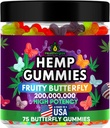 Ενισχυμένο έλαιο κάνναβης Hamp Gummies Υψηλής Ικανότητας Hemp, Μαλακή Gummy Bears Βρώσιμες, Ειρήνη και χαλάρωση, Serene Calm Bedtime, Omega 3 6 9- Κατασκευασμένο στις ΗΠΑ