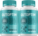 Gutoptim Advanced Probiotic Κάψουλες, Gutoptim Probiotics Υποστήριξη για Digestive χάπια υγείας, Gutoptim Κριτικές, συμπλήρωμα κόκκων και υποστήριξη Digestive (2 Pack - 120 κάψουλες)
