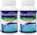 Sodium Bicarbonate Antacid Oral Powder USP 4 oz .2 Bottles
