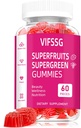 Συμπληρώματα φρούτων και λαχανικών - Gummies φρούτων και λαχανικών (60 gummys), 16 Superfruits & 15 Veggies, Φρούτα & Βότανα, Φρούτα και Λαχανικά, Μη ΓΤΟ, Πηκτίνη με βάση, Χωρίς Γλουτένη, Όχι άλλες κάψουλες