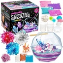 Original Stationery Crystal Growing Kit - Μονόκερως Terrarium, 6.3 x 5.8 in, Multicolor - STEM Science & Crafts for Kids Ηλικίες 7-12 - Grow Your Own Crystal Garden with Magic Rocks & Flower Charms