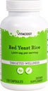 Vitacost Red Yeast Rice - 1200 mg - 120 κάψουλες χορτοφάγων