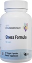 4Life Stress Formula, συμπλήρωμα διατροφής, υποστηρίζει το νευρικό σύστημα και τον ύπνο με βάλσαμο λεμονιού, χαμομήλι & ρίζα βαλεριάνας, 60 κάψουλες