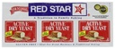 Red Star Διατροφική Ζύμη - Ενεργό ξηρό - .75 oz - Υπόθεση των 18