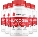 (5 Pack) Super Flow Glycogen Optimizer, Superflow Glycogen Support, Super Flow Optimizer Super Flow Optimizer Vitamin Supplement Συνολική υποστήριξη ευεξίας Super Flow Μέγιστη δύναμη (300 κάψουλες)