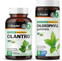 BIO KRAUTER Cilantro 100 Κάψουλες & Chlorophyl 90 Gummies