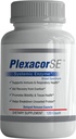 Νέο Plexacor Multi-Enzymes Fibrin Defense, 6-in-1 SuperEnzyme Blend with Rutin, Serrapeptase & Superior Turmeric for Healthy Immune Support - 120 Count