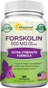 aSquared Nutrition Forskolin 500mg Max Strength-180 Κάψουλες,Forskolin συμπλήρωμα για καθαρό βάρος απώλεια καυσίμου, Coleus Forskohlii Root - Forskolin χάπια διατροφής, Belly Buster λίπος Burner 2X Slim Trim απώλεια