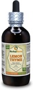 Lemon Thyme (Thymus x Citriodorus) Tincture, Organic Dried Herb Liquid Extract (Brand Name: HerbalTerra, Proudly Made in USA) 4 fl.oz (120 ml)