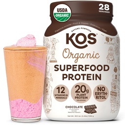 KOS Vegan Protein Powder Erythritol Free, Chocolate - Βιολογική Πρωτεΐνη Πρωτεΐνης Πρωτεΐνης Πρωτεΐνης Πρωτεΐνης Πρωτεΐνης Πρωτεΐνης Πρωτεΐνης Πρωτεΐνης Μείγμα Πρωτεΐνης Πρωτεΐνης Πρωτεΐνης Πρωτεΐνης, Φυτά με βάση Πλούσια σε Βιταμίνες & Ορυκτά - Κέτο, Χωρίς Γαλακτοκομικά - Αντικατάσταση Αγεύματος για Γυναίκες & Άνδρες, 28 Μερίδες