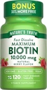 Nature's Truth Biotin 10000mcg 