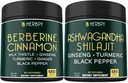 Bundle 7in1 Berberine HCl & 5in1 Ashwagandha Shilajit Συμπληρώματα