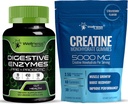 ΒΕΛΤΙΩΣΗ LABSRX Digestive Enzymes Κάψουλες 5 Δισεκατομμύρια CFUs - Creatine Gummies 5000mg