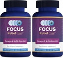 Focus Relief Plus Dry Eye Formula (180 ct. 60 Day Supply) Συμπλήρωμα Ωμέγα 3 - Συμπλήρωμα Dry Eye Relief - Ωμέγα 3 Fish Oil