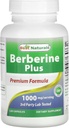 Best Naturals Berberine Plus 1000mg ανά σερβίροντας 120 κάψουλες