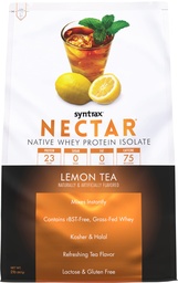 Nectar διατροφής Syntrax, 100% Whey Protein Isolate σκόνη, δροσιστικό άρωμα φρούτων, τσάι λεμόνι, 2 lbs