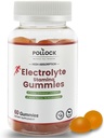 Ηλεκτρόλυτοι Gummies για Αθλητές - Πορτοκαλί Γεύση, 60 Gummies για Ηλεκτρόλυτη Συμπλήρωση, Ενισχυμένη Αντοχή & Μάσσα Πρόληψη Cramp, 2 Gummies ανά Υπηρεσία