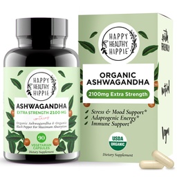 Organic Ashwagandha Κάψουλες 2100mg 