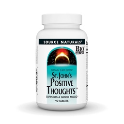 Source Naturals St. John's Θετικές σκέψεις, υποστηρίζει μια καλή διάθεση* - 90 δισκία