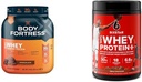 Φρούριο σώματος 100% Whey Protein Powder Σοκολάτα 1.78lbs & Six Star Whey Protein Plus Σοκολάτα Whey Isolate Protein Powder 1,8 lbs