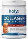 Holy and Co. Collagen Peptides Protein Peptides Powder for Men and Women - Μη ΓΤΟ, Κετό/Παλαιοφιλικό, Κοσέρ & Χωρίς Γλουτένη - Αλμυρό καραμελό 16oz (1LB)